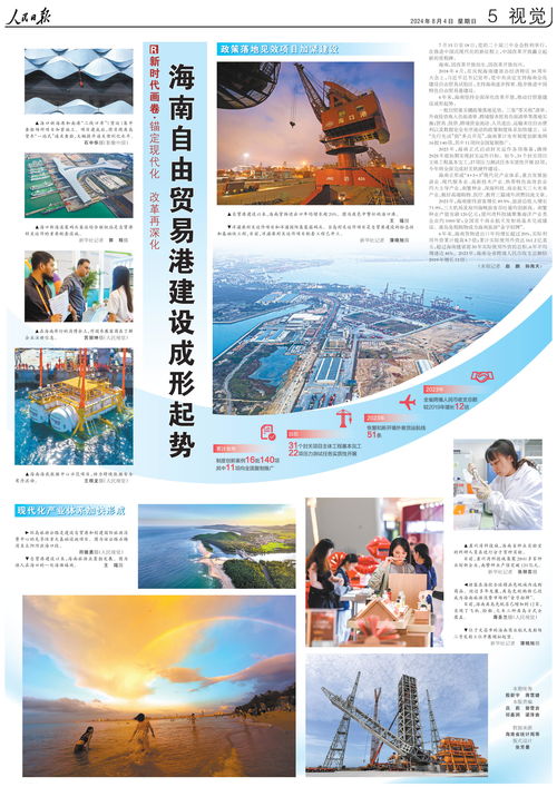 海南自由贸易港推广宣传简报：开放合作、共创未来，全方位解读海南新机遇。